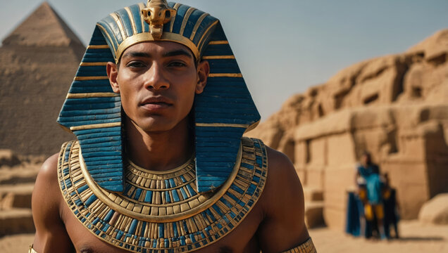 Egyptian pharaoh historical reconstruction