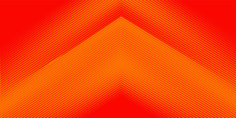 Dots halftone orange color pattern gradient texture with technology digital background. Dots pop art comics with summer background.