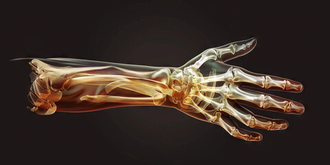 Barton's Fracture: The Wrist Pain and Swelling - Visualize a person with a highlighted distal radius fracture and intra-articular involvement