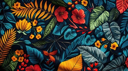 Textile print featuring a fresh new design