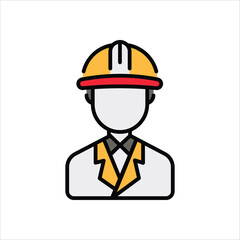 Engineer vector icon