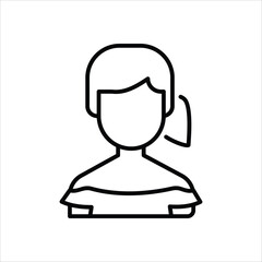 Ballerina vector icon