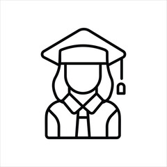 Academic vector icon