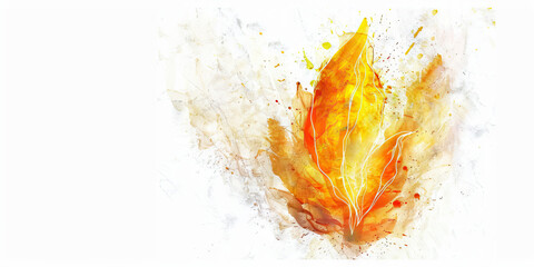 The Eternal Flame: Life's Continuation in Ever-Burning Fire - Visualize a flame that never extinguishes, symbolizing the eternal nature of life after death