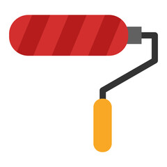 Paint Roller flat icon