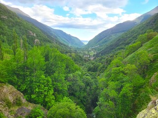 Fototapeta premium Mountain landscape in Cabdella,Lleida.