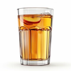 glass of apple juice