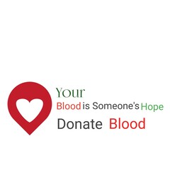 Your Blood is Someone's Hope Donate Blood, 14th June World Blood Donor Day, a digital artwork for a cause and a   reminder of the lifesaving impact of blood donation, Social media graphics