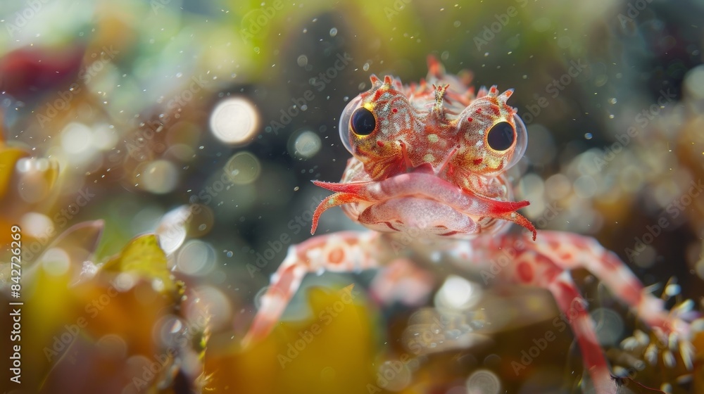 Poster strange and fascinating creatures call the tidal flats home hidden just below the waters surface.