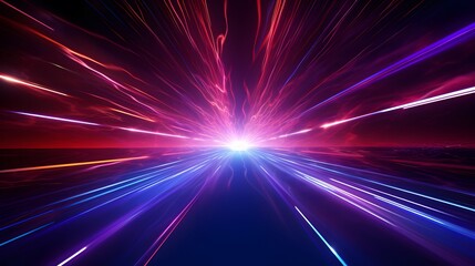 a multicolor spectrum Abstract tunnel background