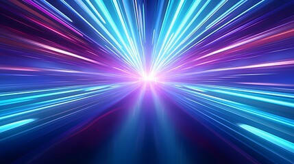 a multicolor spectrum Abstract tunnel background