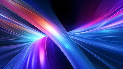 a multicolor spectrum Abstract tunnel background