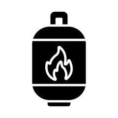 Gas glyph icon