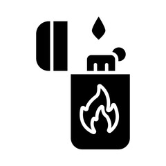 Lighter glyph icon