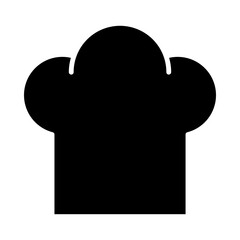 Chef glyph icon