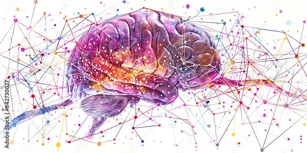 Poster the symphony of synapses: the animal in neural symphony and brain activity - picture an animal in a 