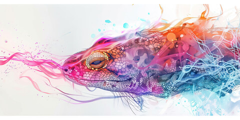The Quantum Zoo: The Animal in Quantum Superposition and Uncertainty - Imagine an animal in a state of quantum superposition, symbolizing its role in quantum biology and the mysteries of quantum mecha
