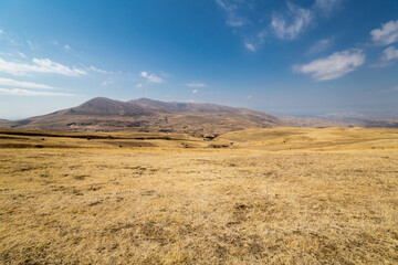 Fototapeta premium View of the mountains in Armenia