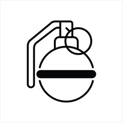 Grenade vector icon