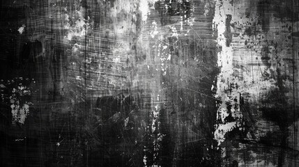 Black and white grunge backdrop