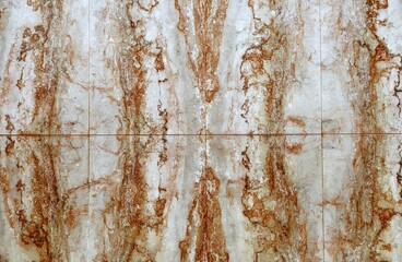 White and red Travertine slab tiles. Background and texture.