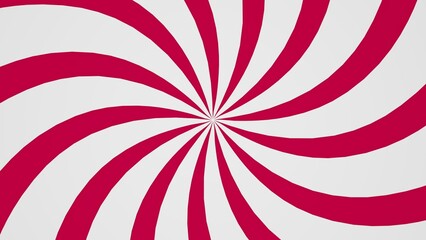 Abstract pink and white spiral sunburst 8k background.