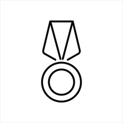 Medal vector icon
