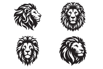 Set of Lion head