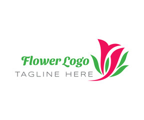 Flower logo icon design template elements. Usable for Branding and Business Logos.
