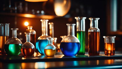 Mesmerizing colors of a chemical reaction