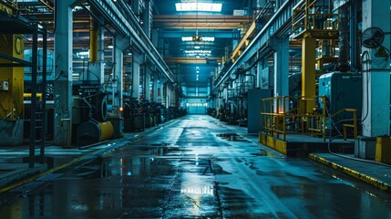 Fototapeta premium Adaptability is key to surviving in dynamic industrial markets.