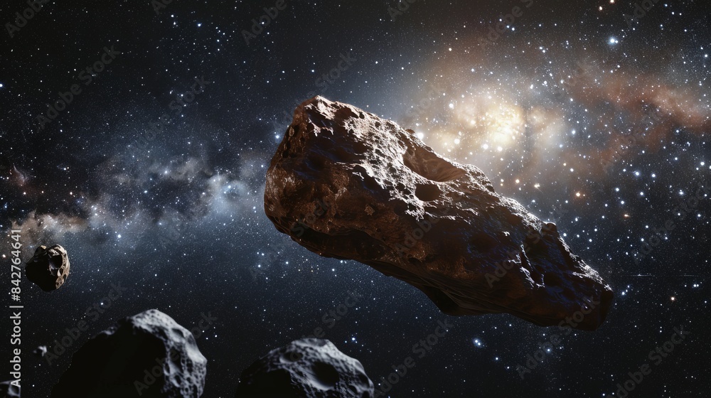 Poster asteroids are rocky objects that orbit the sun, primarily found in the asteroid belt between mars an