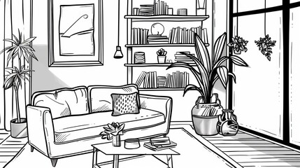 living room interior