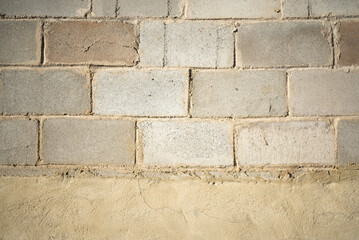 Muro de bloques de hormigón