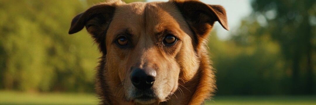 A sprightly papillon leaping over a small creek during a hike in the mountains