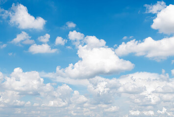 Blue sky with cloud background