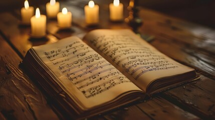 Obraz premium Music reflects cultural rhythms; hymns reflect religious harmony.