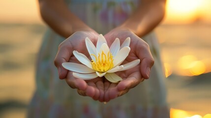 Peace of mind blossoms when worries are released.
