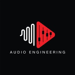 voice sound logo design icon 