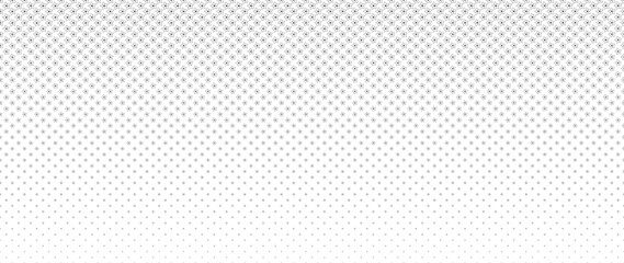 Blended  black line flower on white for pattern and background,  Abstract geometric texture collection design. 