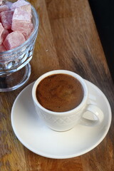Turkish coffee and Turkish delight