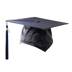 graduation cap and diploma