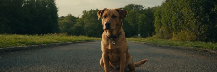 Dog's infectious happiness