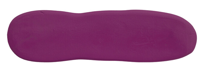Plasticine is a dark purple brush isolated on a transparent background.