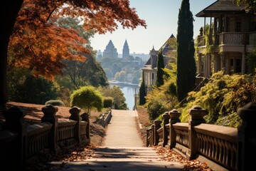 Oakland Cemetery Ornateed tombs tell the story of Atlanta., generative IA