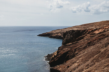 Point of Saint Lawrence on Madeira, Portugal