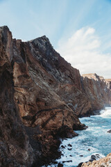 Point of Saint Lawrence on Madeira, Portugal