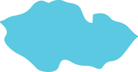 drawing of czech map.