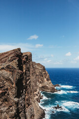 Point of Saint Lawrence on Madeira, Portugal