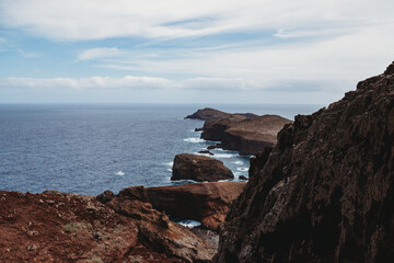 Point of Saint Lawrence on Madeira, Portugal